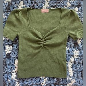 Dark green urban outfitters top